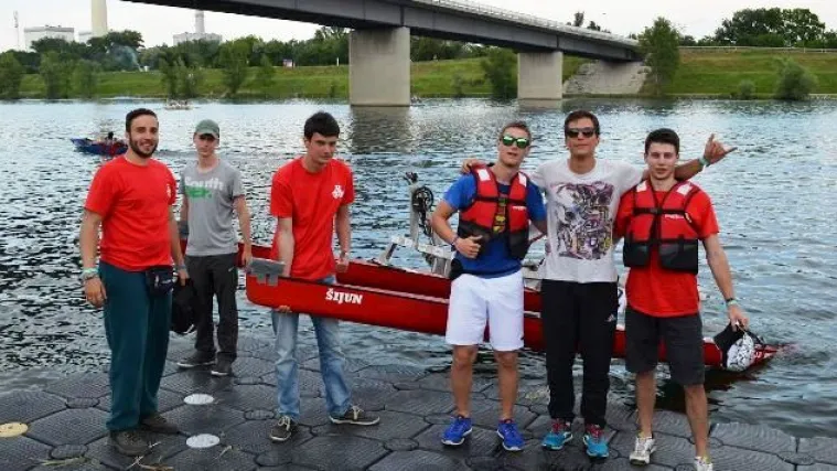 RITEH Waterbike Team četvrti između 43 posade na regati u Beču!