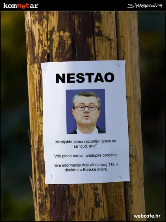 Gdje je nestao premijer?