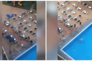 Ovo je definitvno najluđi i najbrutalniji skok u bazen