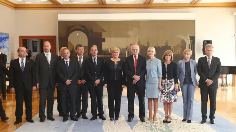 Novoizabrani suci Ustavnog suda svečano prisegnuli pred predsjednicom Republike