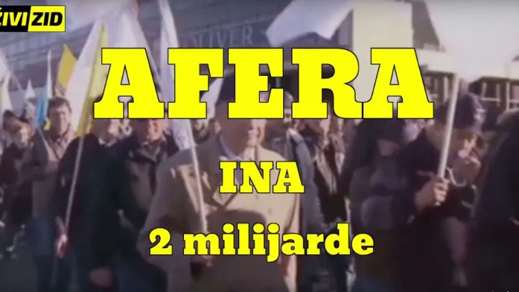 Živi zid pobrojio sve afere i pozvao na prosvjed pred Inom