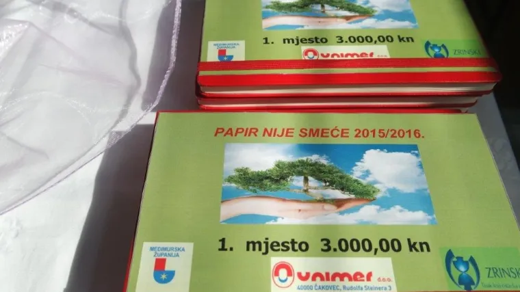 Vrijedni mali Međimurci: 6840 djece sakupilo čak 114 tona papira