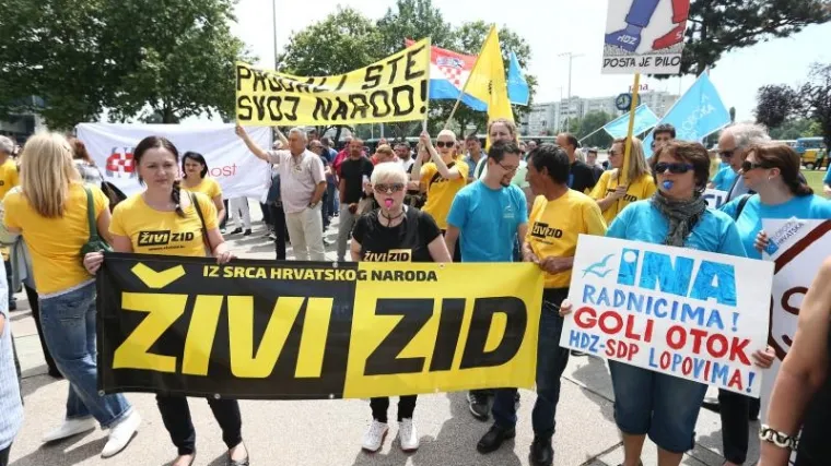 'Sanader i Karamarko rade za neprijatelje, izdaja!'