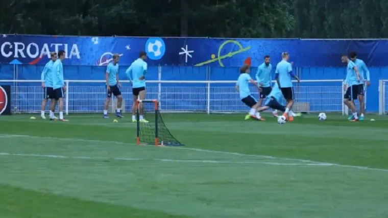Pogledajte kako je izgledao trening hrvatskih igrača u Deauvilleu