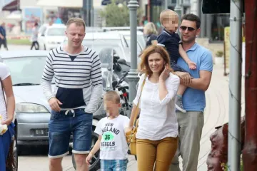 Petrov proveo dan s obitelji u Vodicama