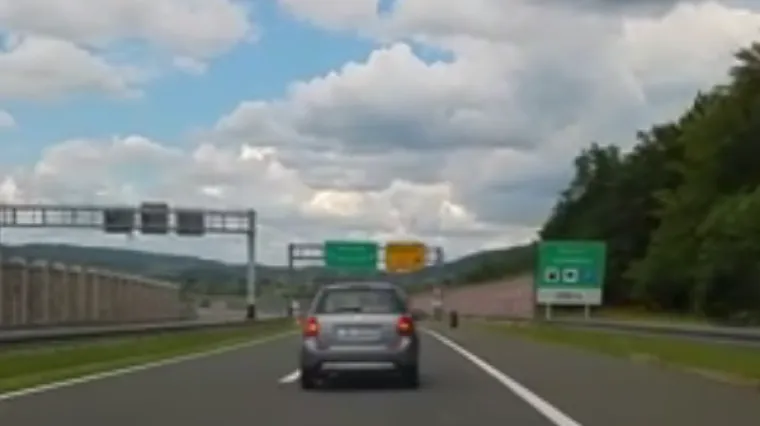 Na autocesti Zagreb - Varaždin guma 'putovala' sama