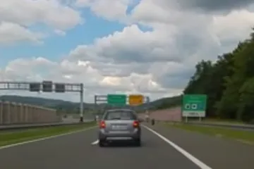 Na autocesti Zagreb - Varaždin guma 'putovala' sama
