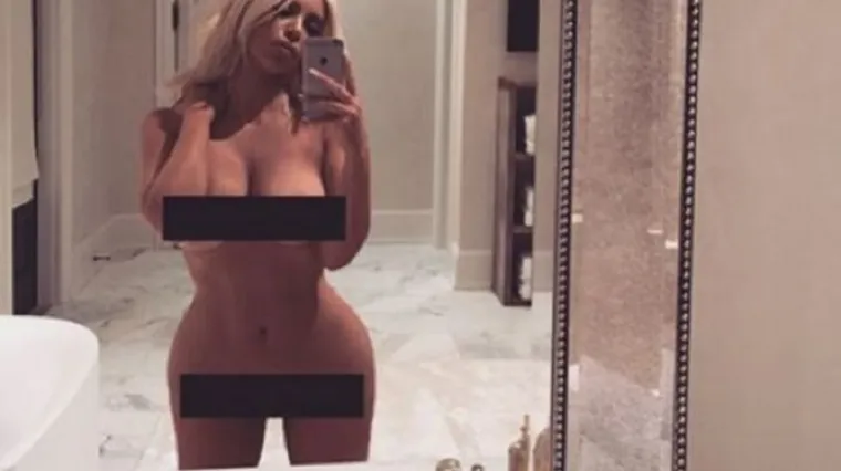 Obnažena Kim Kardashian ne ostavlja nam gotovo ni&scaron;ta za ma&scaron;tanje