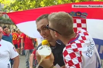 Navijači zaista vole RTL-ove reportere: pogledajte njihovo 'zajedničko javljanje'!