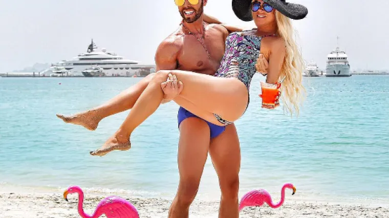 Maja i Grubnić polugoli uživaju u Dubaiju