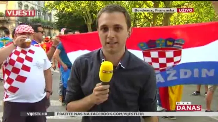 Navijači zaista vole RTL-ove reportere: pogledajte njihovo 'zajedničko javljanje'!