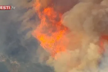 Šumski požar u Kaliforniji opasno blizu kuća