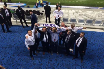 Što su htjeli poručiti? Mamić, Šuker i Horvatinčić proslavili pobjedu sa šalom Hajduka