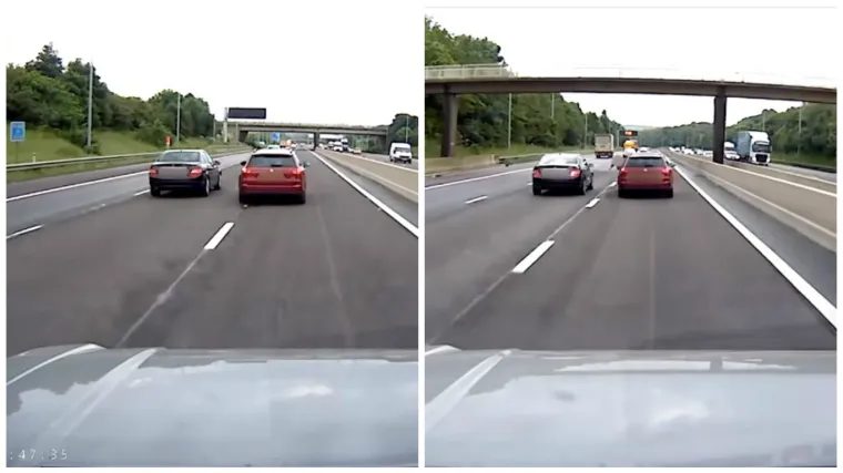 'Gurao mi se u traku, a onda bacio limenku piva na moj automobil!'