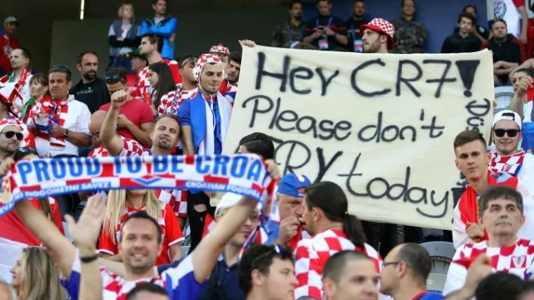 Originalna poruka hrvatskih navijača najvećoj portugalskoj zvijezdi