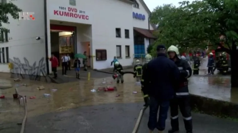 U pola sata Kumrovec je bio pod vodom