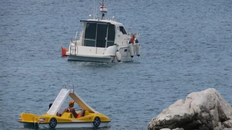Na plažu stigli i ronioci Specijalne policije