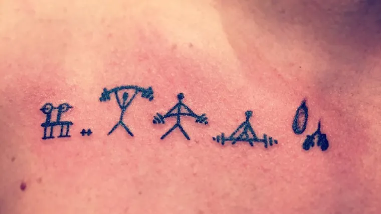 Trajni ukras na tijelu: tetovaže posvećene fitnessu