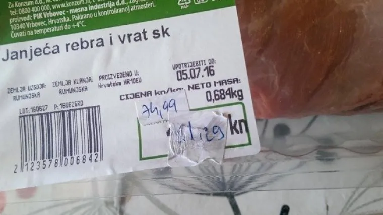 Začuđena Dubrovkinja upozorila: Preko jedne cijene mesa lijepe drugu, ali ni tu nije kraj!