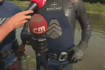 Ronioci iz jezera izvadili mikrofon koji je ljutiti Ronaldo bacio reporteru