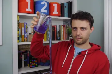 Ova gnjecava tekućina može izliti samu sebe iz čaše