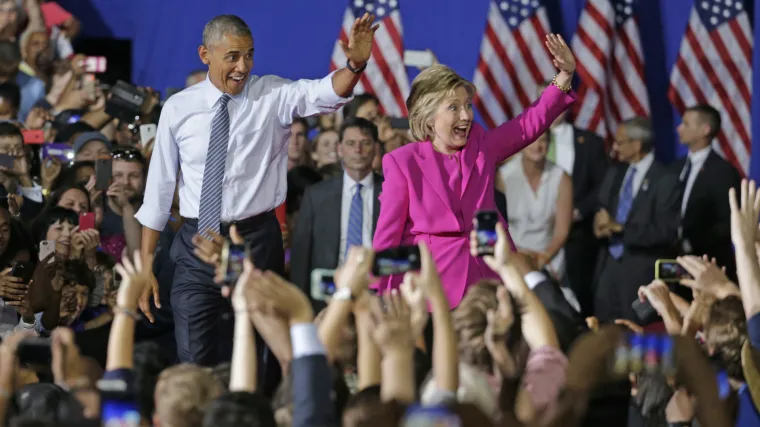 Obama prvi put na skupu s Clinton nakon &scaron;to se mjesecima držao po strani