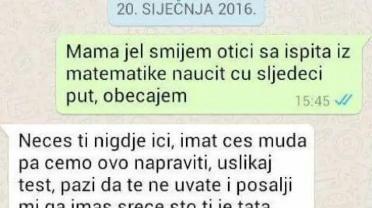 Kad mama odluči da će&scaron; taj ispit položiti milom ili silom