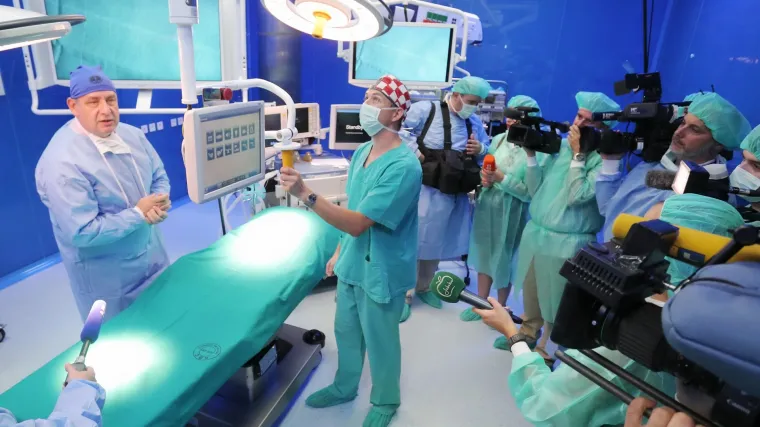 Zagrebački kirurzi od danas operiraju u najsuvremenijoj operacijskoj sali u Hrvatskoj
