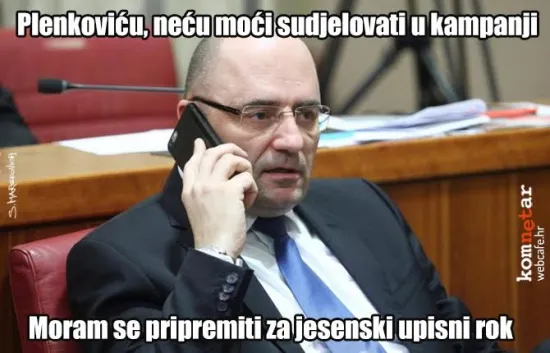 &Scaron;to ako Brkić ostane bez diplome...