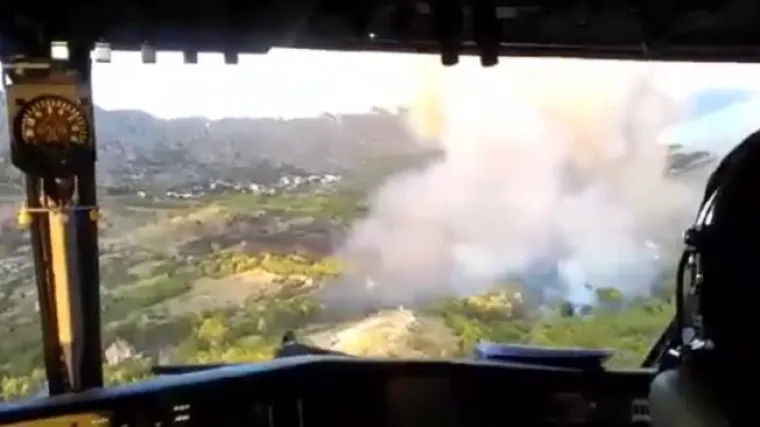 Let u požar: pogledajte kako izgleda ga&scaron;enje vatre iz kanadera