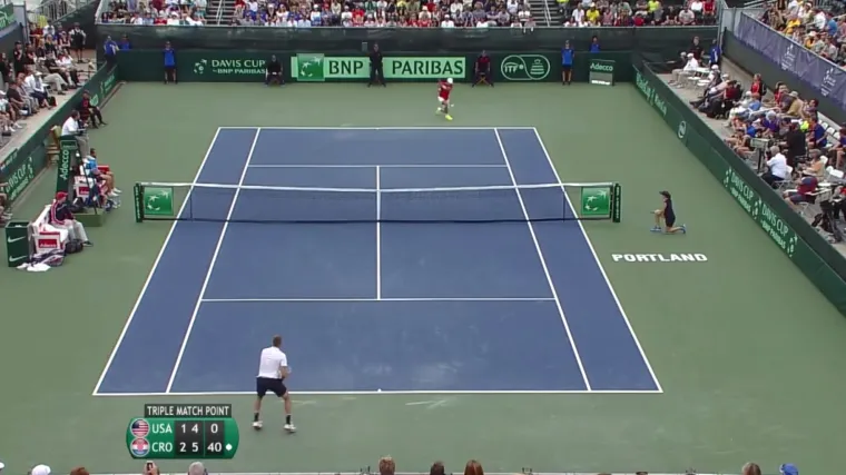 Evo kako je izgledao trenutak koji je Hrvatsku lansirao u polufinale Davis Cupa!