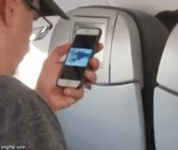 Putnik gledao snimke napada na Blizance dok je zrakoplov polijetao