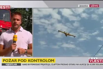 Obuzdan požar na brdu Perun: na terenu još uvijek stotinjak vatrogasaca