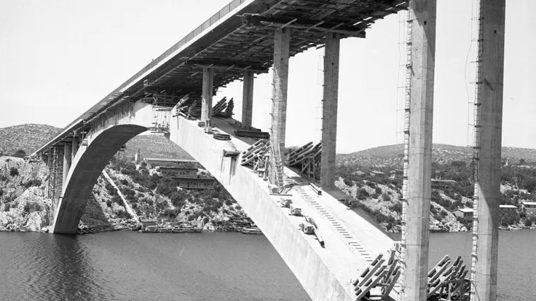 Priča o pola stoljeća &Scaron;ibenskog mosta (FOTO)