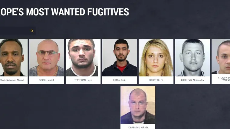 Zahvaljujući ovoj web stranici, uhićeno je 14 najtraženijih europskih bjegunaca