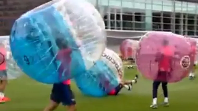 Blago njima kada im je ovo posao: Messi i dru&scaron;tvo raspametili se na travnjaku