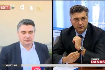 Plenković se odazvao Milanovićevu pozivu na debatu: iz Mosta žestok prosvjed jer nije pozvan i Petrov
