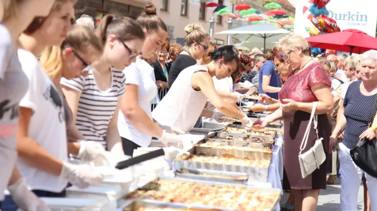 Pogača od 150 metara za Udrugu udomitelja djece Međimurja