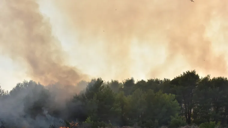 Lokaliziran požar kod &Scaron;ibenika, i dalje gori kod Biograda na Moru, na Braču i kod Metkovića