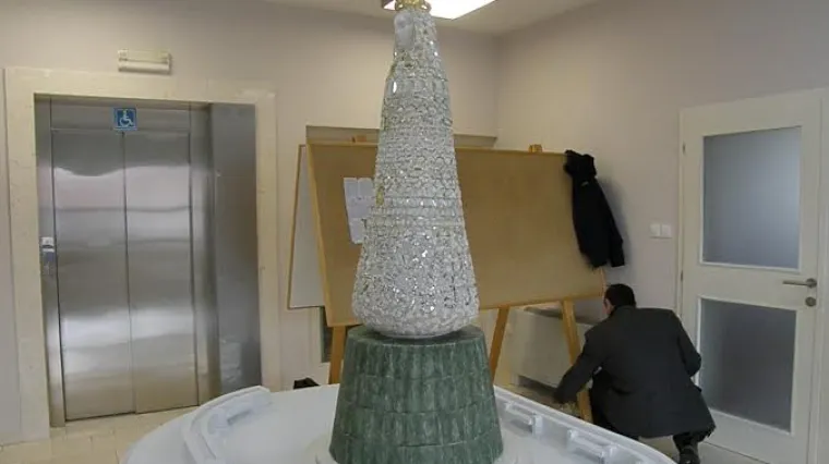 RTL Direkt prvi vidio gospu Stipe Petrine: 17-metarski kip optočen zlatom svijetlit će do Italije!