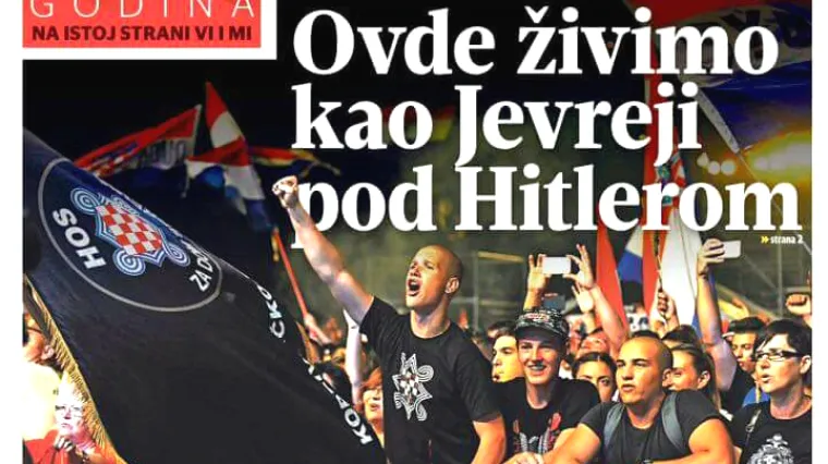 'Ovdje živimo kao Židovi pod Hitlerom!'