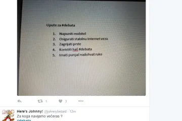 'Napunite mobitel i zagrijte prste! I imajte punjač nadohvat ruke'