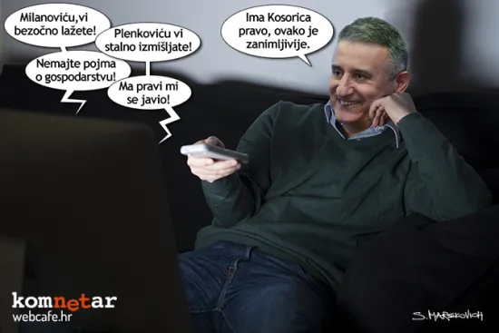 Gledanje debate s klupe