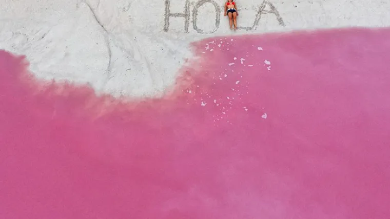 Meksička ružičasta uvala kao da je ispala iz bajke