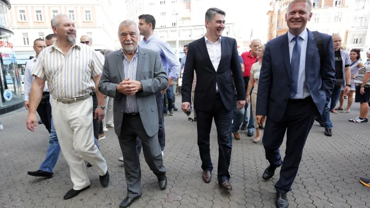 Milanović uvjeren: 'Bit ćemo najjača lista, vidite da Most ne spominjem, krivac je HDZ'