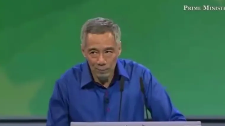 Premijeru Singapura je pozlilo za vrijeme obraćanja naciji