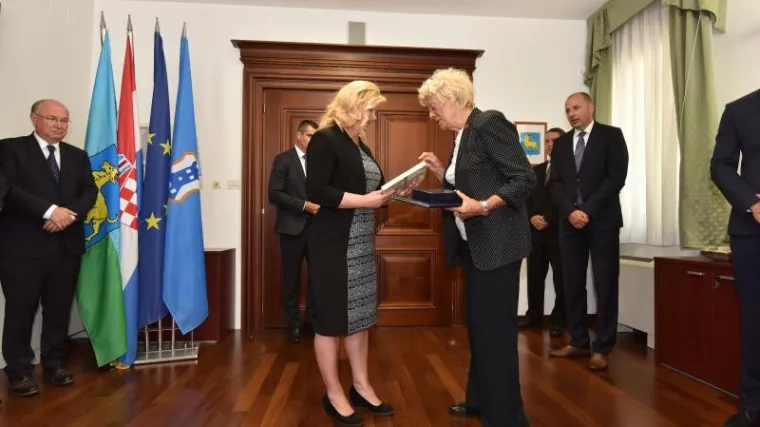 Predsjednica istog dana odlikovala antifa&scaron;ista i antikomunista