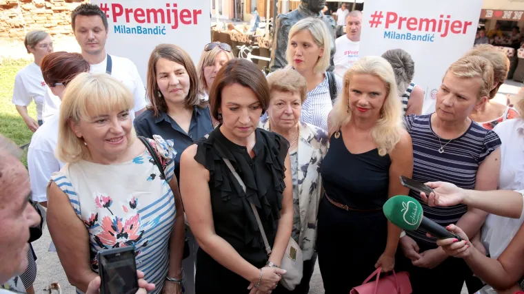 Kandidatkinje Bandićeve koalicije za premijera: premalo je žena u politici