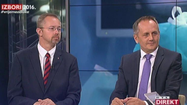 RTL-ovo sučeljavanje o zdravstvu: SDP-ov Varga i HDZ-ov Prgomet odmjerili snage u Direktu