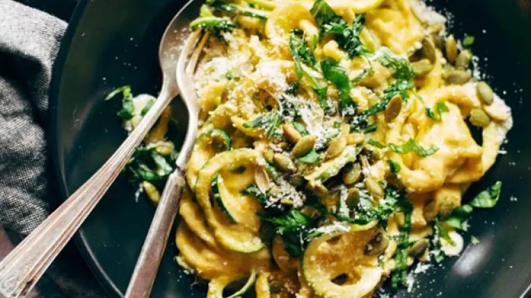 Brzinski ručak: &Scaron;pageti od tikvica u umaku od kukuruza